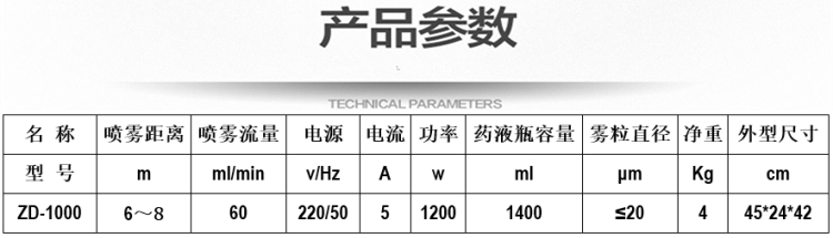 電動氣溶膠噴霧器