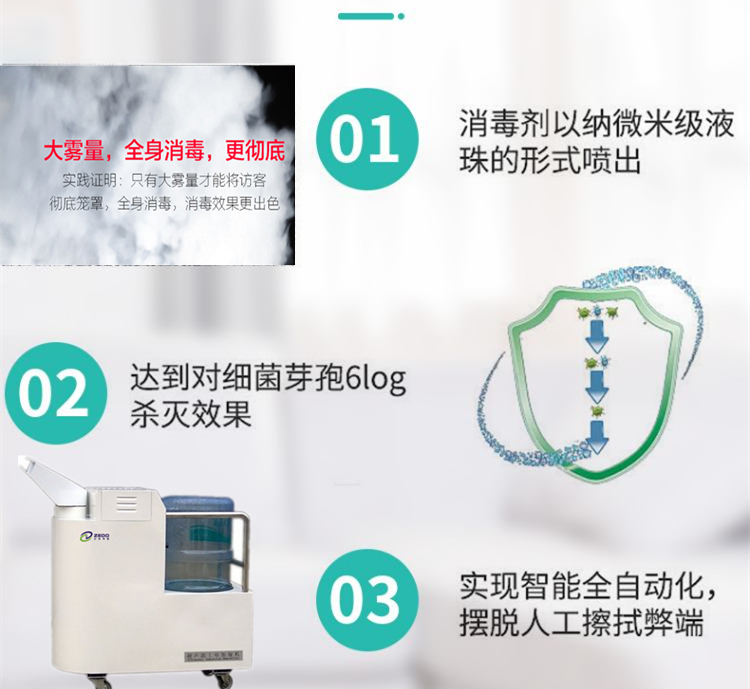 過氧化氫干霧消毒機