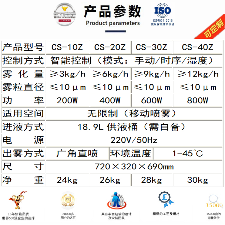 無(wú)塵車(chē)間加濕器