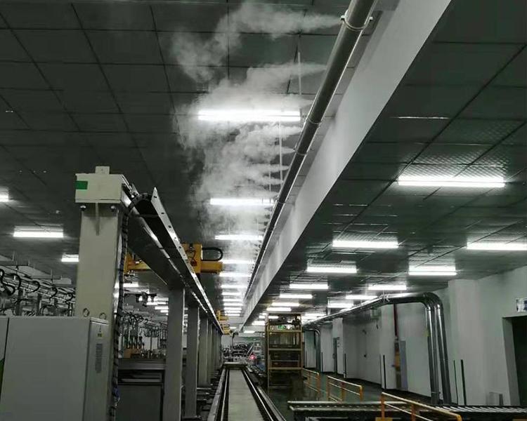 打磨車(chē)間噴霧加濕器