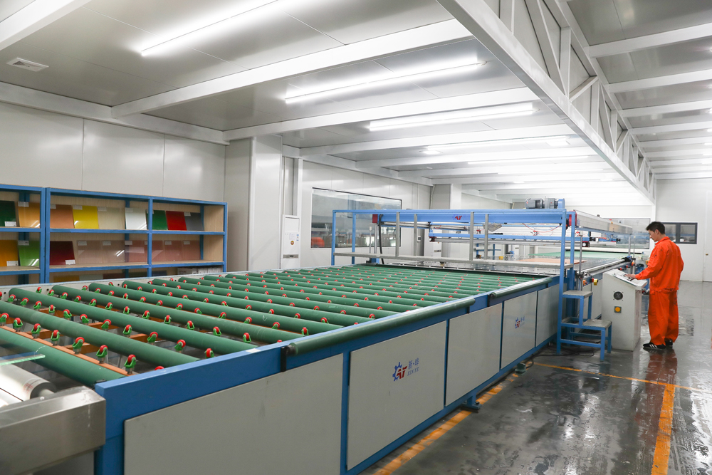 全自動彩釉生產線