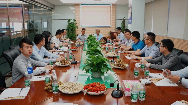 廣東隆玻科技集團與中裝建設集團正式建立全面戰略合作伙伴關系