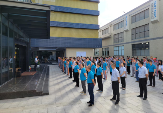 廣東隆玻科技集團開展消防安全應急演練