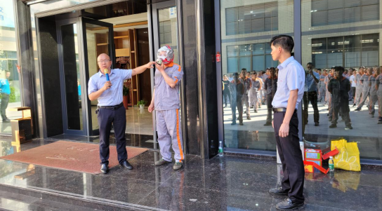 防煙面罩操作示范