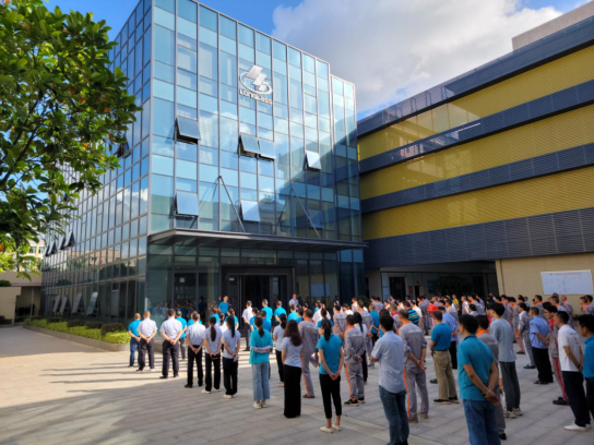 廣東隆玻科技集團開展消防安全應急演練